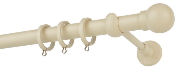 Κουρτινόξυλα/Ζωγομετάλ/Φ25/CP0058/ιβουάρ