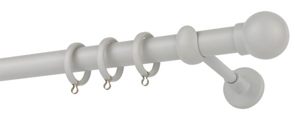 Κουρτινόξυλα/Ζωγομετάλ/Φ25/CP0058/γκρι