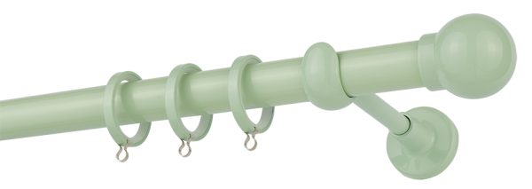 Κουρτινόξυλα/Ζωγομετάλ/Φ25/CP0058/φυστικί