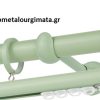 Κουρτινόξυλα/Ζωγομετάλ/Φ25/CP4110/φυστικί ροζ