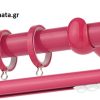 Κουρτινόξυλα/Ζωγομετάλ/Φ25/CP0430/φούξια