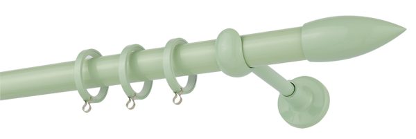 Κουρτινόξυλα/Ζωγομετάλ/Φ25CP0430/φυστικί