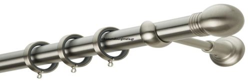 Κουρτινόξυλα/Ζωγομετάλ/Φ35/CL0074/νίκελ ματ