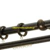 Κουρτινόξυλα σφυρήλατα/Ζωγομετάλ/Φ25/R0450/Μάυρο-πατίνα-χαλκός