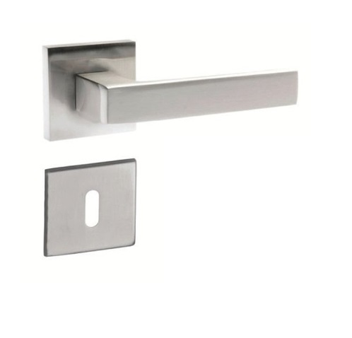 Πόμολο πόρτας/ροζέτα/oikometalourgimata/f52081k/νίκελ ματ