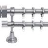 Κουρτινόξυλα inox/hamer/Σειρά Classic/φ25/νίκελ ματ