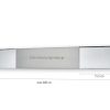 Μετόπη μεταλλική/Ανάρτηση/ME42/Inox/χρώμιο