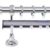Κουρτινόξυλα inox/tapa/Σειρά Classic/φ25/νίκελ ματ