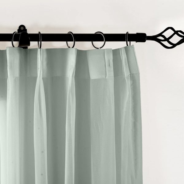 κουρτίνα/τρέσα/βουάλ/1,60×2,70/γκρι