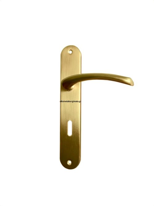 Πόμολο πόρτας/πλάκα/import/Z-021/χρυσό ματ