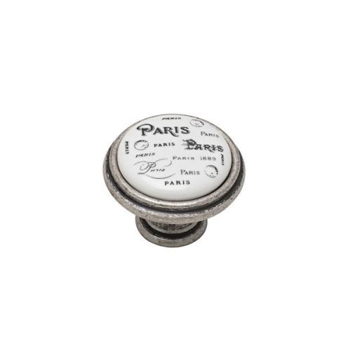 Πόμολο επίπλου/roline/585/old silver-paris