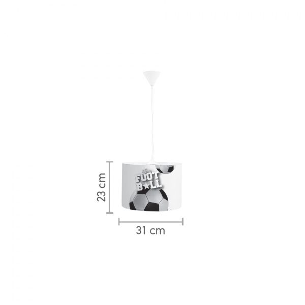 Κρεμαστό φωτιστικό/inlight/4036/foot ball