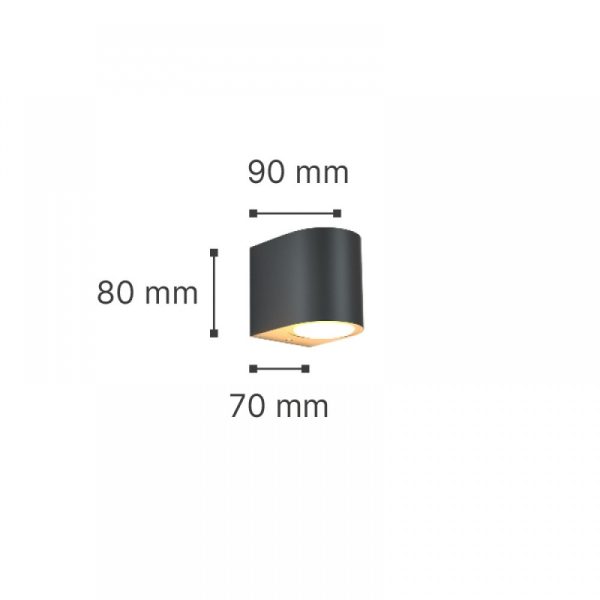 Επιτοίχιο φωτιστικό/it-Lighting/Powell/80200244