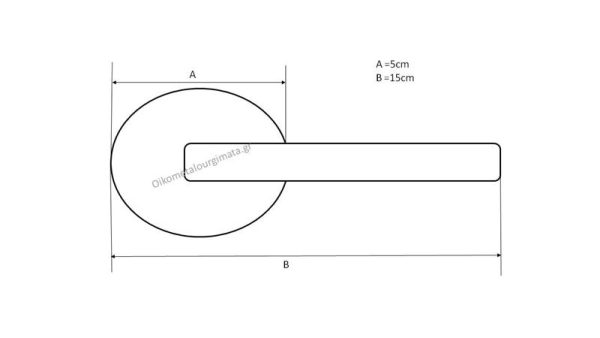 Πόμολο μεσόπορτας/ροζέτα/CONSET/C1005/νίκελ ματ/χρώμιο