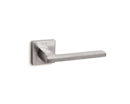 Πόμολο πόρτας/ροζέτα/CONVEX/1105/ματ χρώμιο