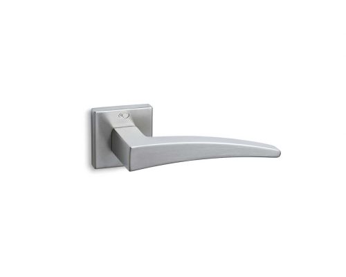 Πόμολο πόρτας/ροζέτα/CONVEX/775/ματ χρώμιο