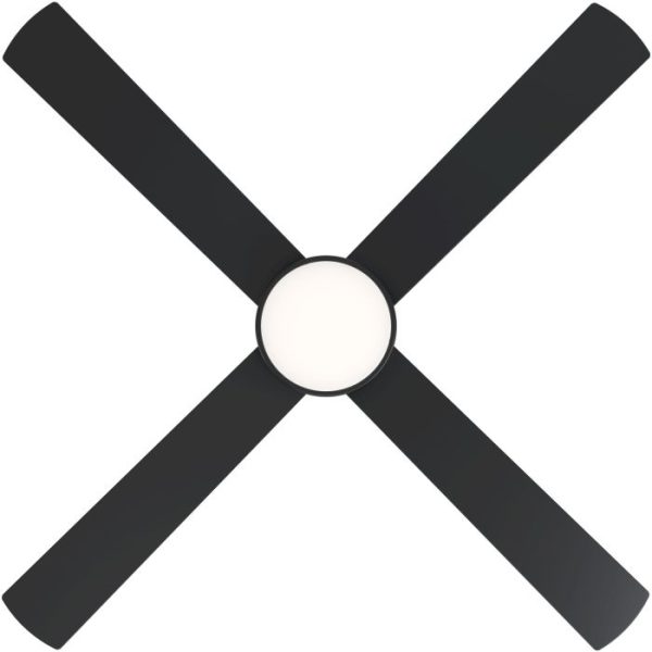 Ανεμιστήρας οροφής με φως/Eglo/TRINIDAD/35085/μαύρο ματ