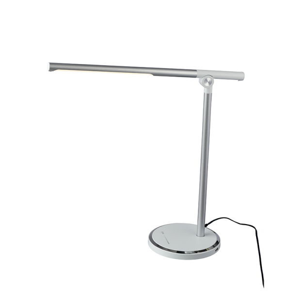 Επιτραπέζιο φωτιστικό/ACA/DECAS/SF1816LEDS/ασημί/λευκό