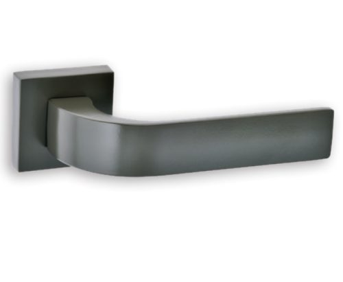 Πόμολο πόρτας/ροζέτα/BEST/HERMES/265/γκρι-καφέ/ral 7022