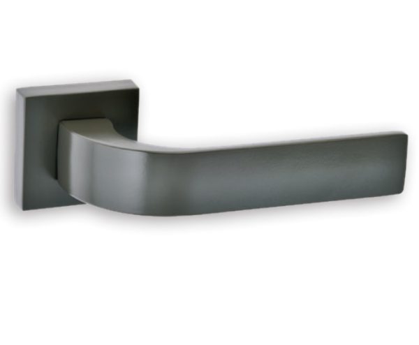 Πόμολο πόρτας/ροζέτα/BEST/HERMES/265/γκρι-καφέ/ral 7022