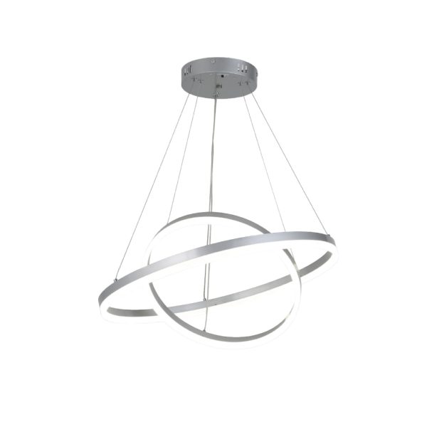 Κρεμαστό φωτιστικό/inlight/6095-B/ασημί/silver