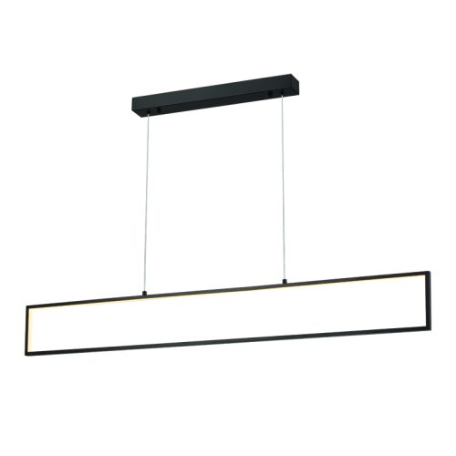 Κρεμαστό φωτιστικό/ACA/AELIA/PN30LEDPBK/μαύρο ματ
