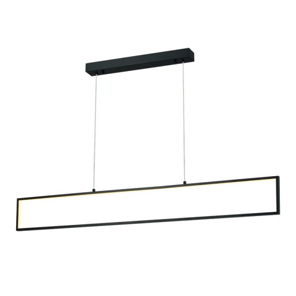 Κρεμαστό φωτιστικό/ACA/AELIA/PN30LEDPBK/μαύρο ματ