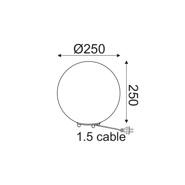 Επιτραπέζιο φωτιστικό/ACA/LUNA/V2010251TW/λευκό/νίκελ