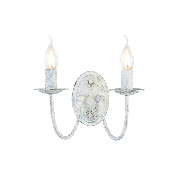 Επιτοίχιο φωτιστικό/ACA/ACCRA/DL9312WAG/λευκή πατίνα/πράσινο