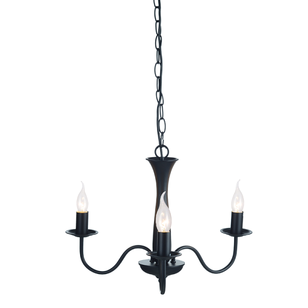 Κρεμαστό φωτιστικό/ACA/KNOSSOS/DLA12013PB/μαύρο ματ