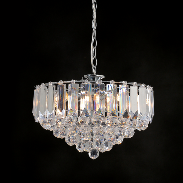 Κρεμαστό φωτιστικό /ACA/GRAPPA/SF175323PC/χρώμιο