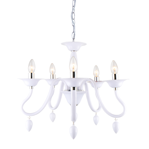 Κρεμαστό φωτιστικό /ACA/FIRENZE/SF3630135/λευκό