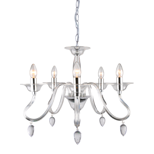 Κρεμαστό φωτιστικό /ACA/FIRENZE/SF3631165/διάφανο