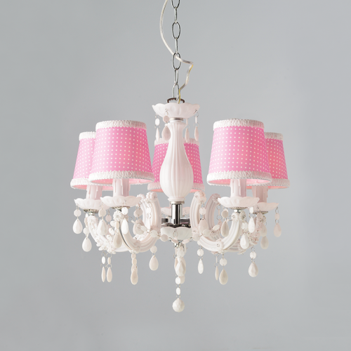 Κρεμαστό φωτιστικό /ACA/MACARON/SF35045P/ροζ/λευκό