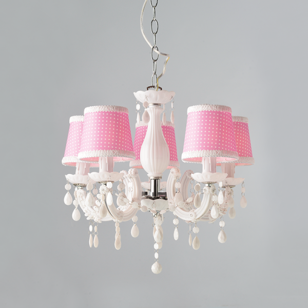 Κρεμαστό φωτιστικό /ACA/MACARON/SF35045P/ροζ/λευκό