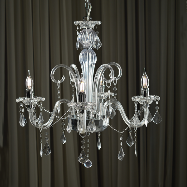 Κρεμαστό φωτιστικό/ACA/GIZA/SF633124P/διάφανο