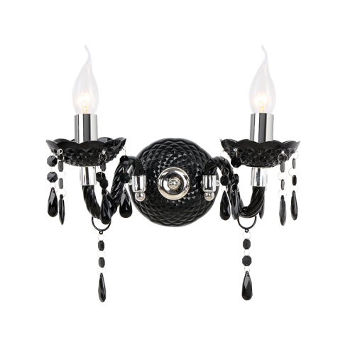 Επιτοίχιο φωτιστικό /ACA/PEGASUS/SF63992WB/μαύρο