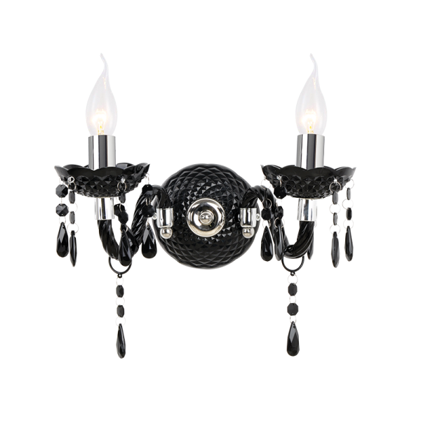 Επιτοίχιο φωτιστικό /ACA/PEGASUS/SF63992WB/μαύρο