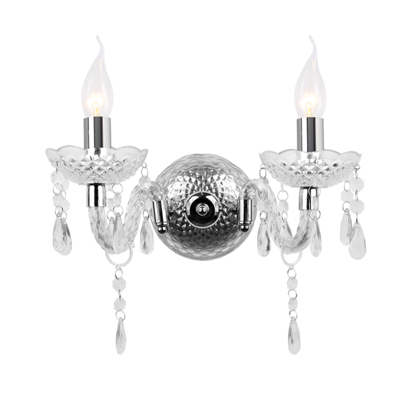 Επιτοίχιο φωτιστικό /ACA/PEGASUS/SF63992WC/διάφανο