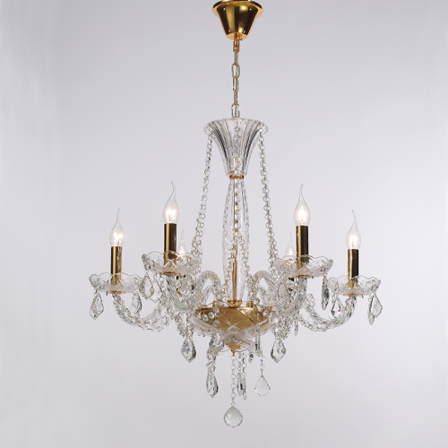 Κρεμαστό φωτιστικό/ACA/BLK80046PCG/LILIUM/χρυσό