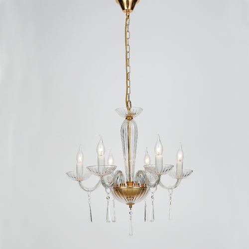 Κρεμαστό φωτιστικό/ACA/VIOLET/BLK80286PCG/χρυσό