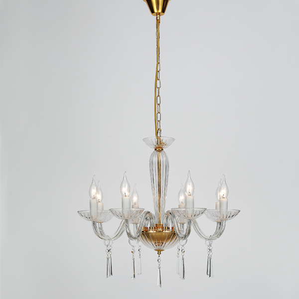 Κρεμαστό φωτιστικό/ACA/VIOLET/BLK80288PCG/χρυσό