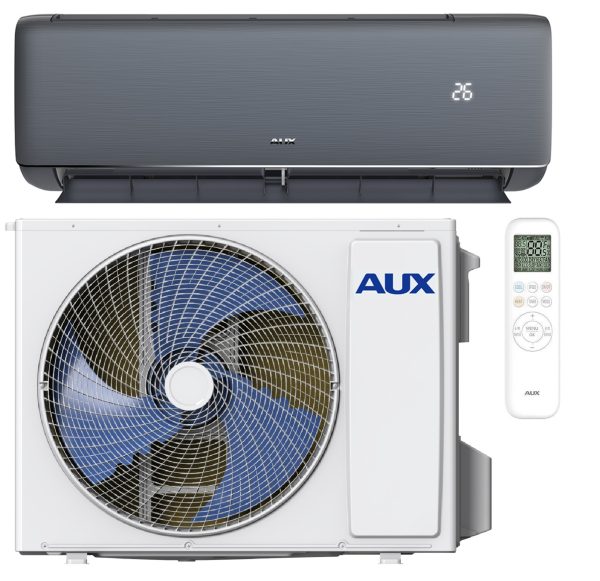 AUX Q SERIES Black ASW-H09B4 9.000BTU